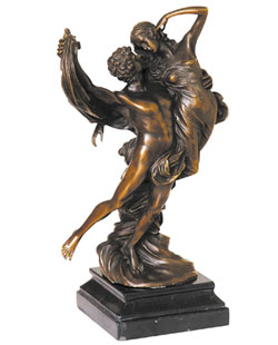 bronze dance sculpture-DF009