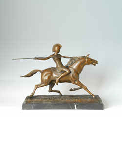 Bronze Soldier Sculpture-ST004