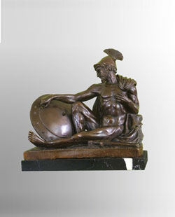 Bronze Soldier Sculpture-ST009