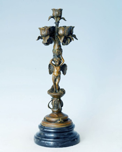 Bronze Candleholder Sculpture-DT006