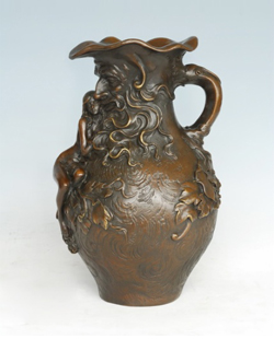 Bronze Vase Sculpture-VT004
