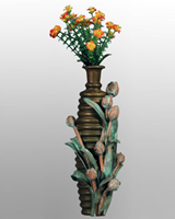 Bronze Vase Sculpture-VT005