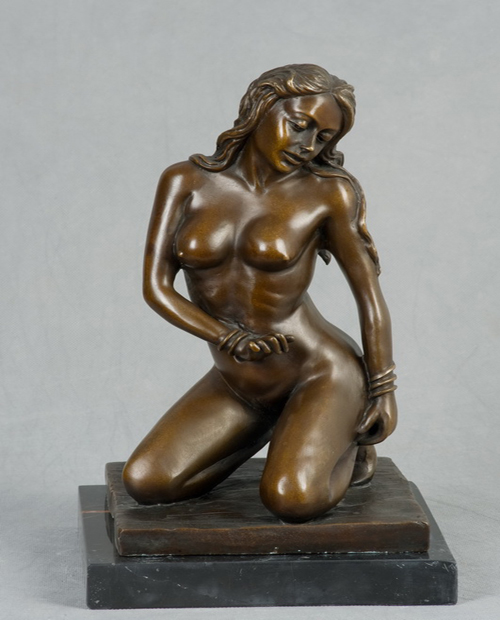 Bronze naked woman HYF-1029