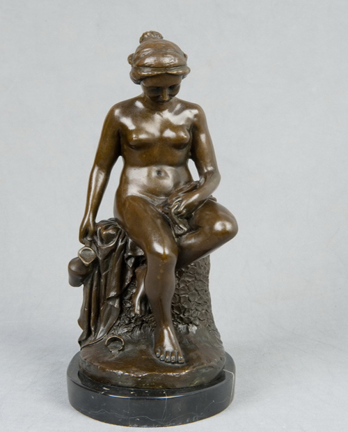 Bronze naked woman HYF-1049