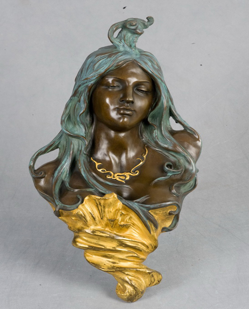 Bronze beauty head HYF-1051B