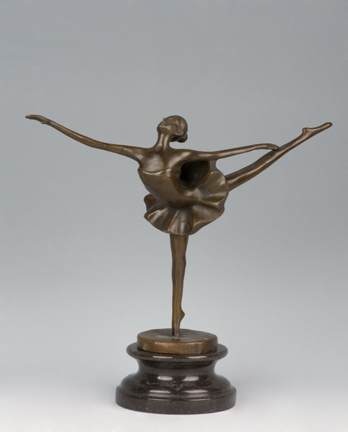 Bronze dancer girl HYF-1059